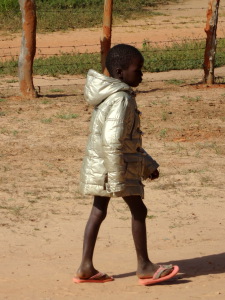 mooiste kleren aan naar de kliniek